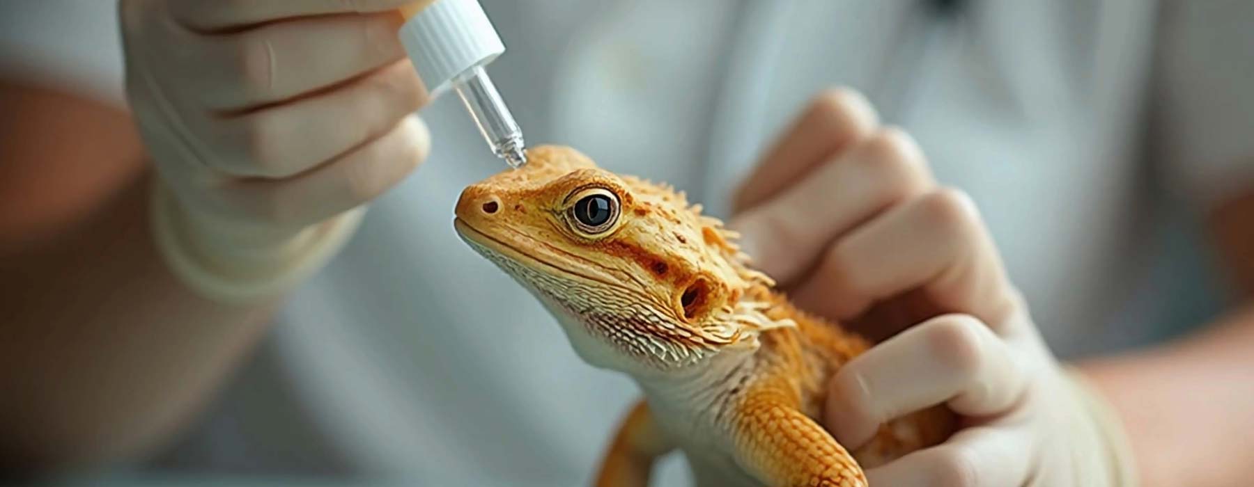 Ungezieferbefall an Reptilien